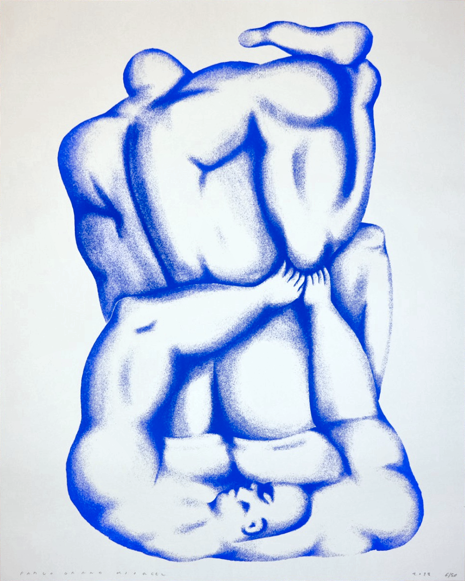 Untitled 1 — Pablo Grand Mourcel, sérigraphie, 2019