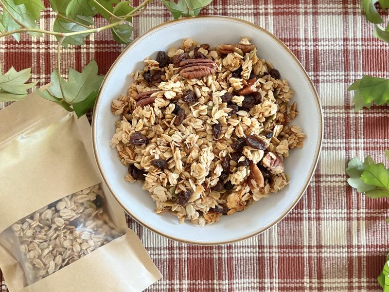 Sea-salt granola from The Homespun Baker
