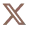Twitter logo icon.