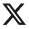 Twitter logo icon.