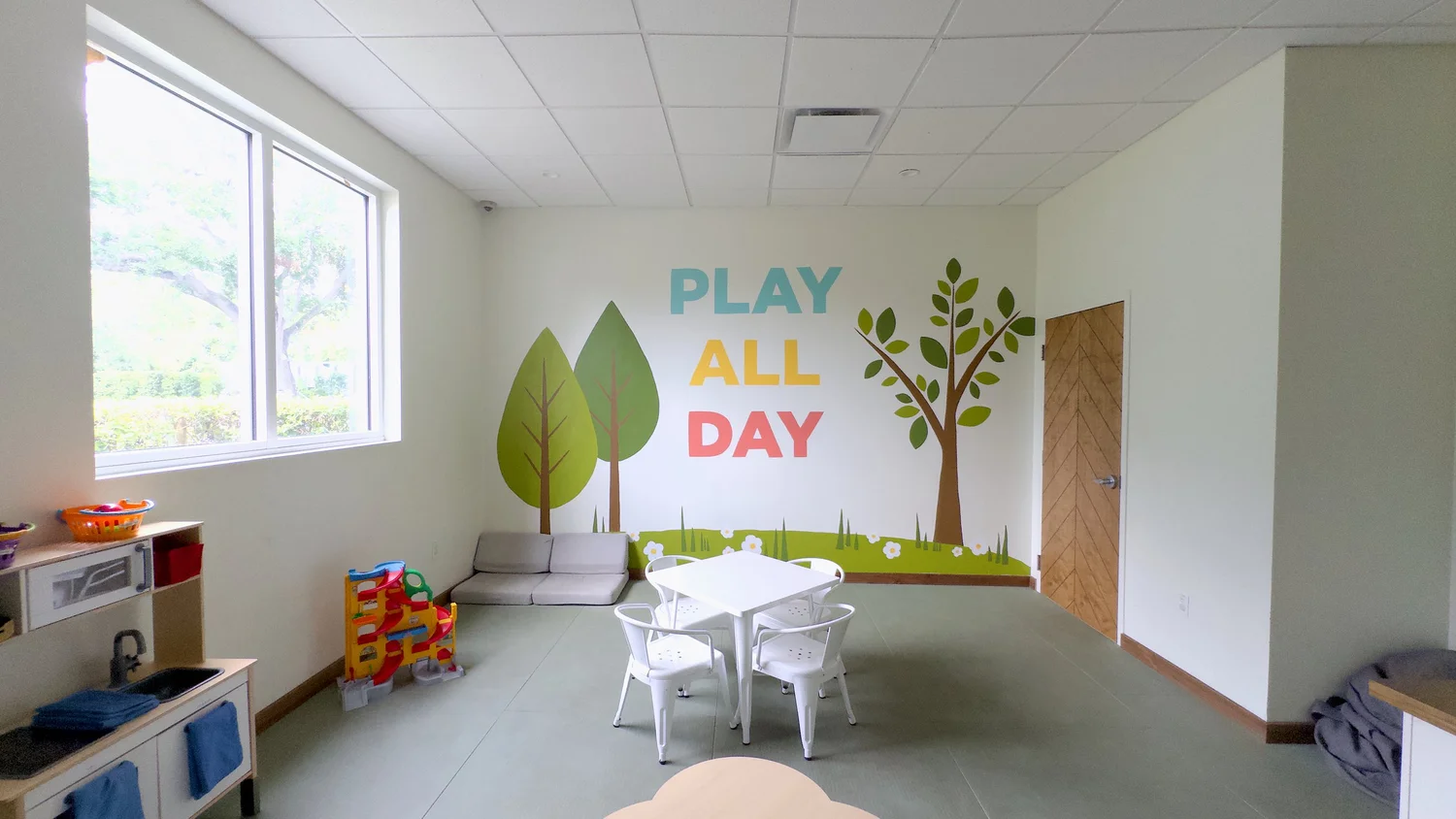 CAMP childcare room