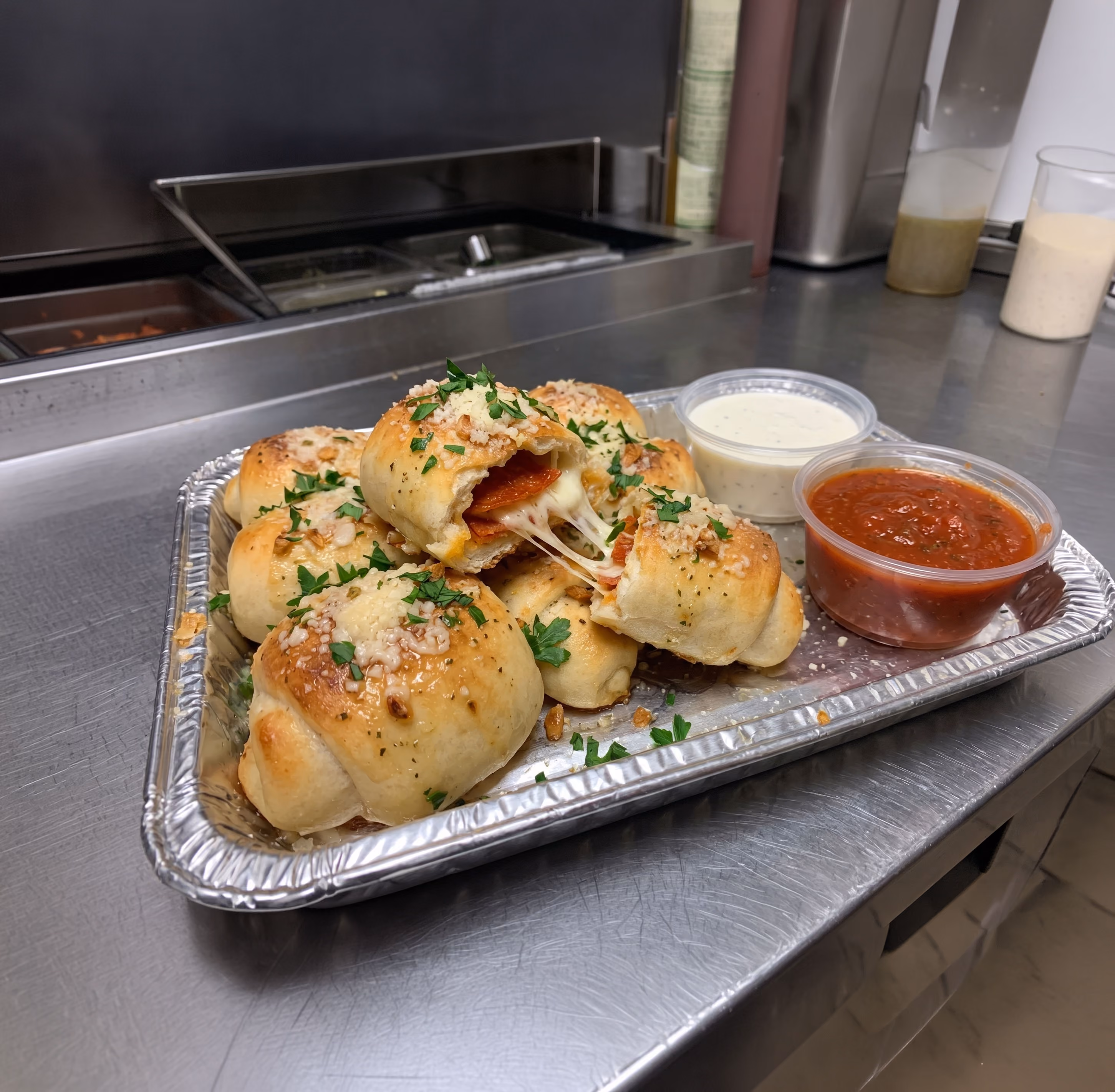 Pepperoni Rolls