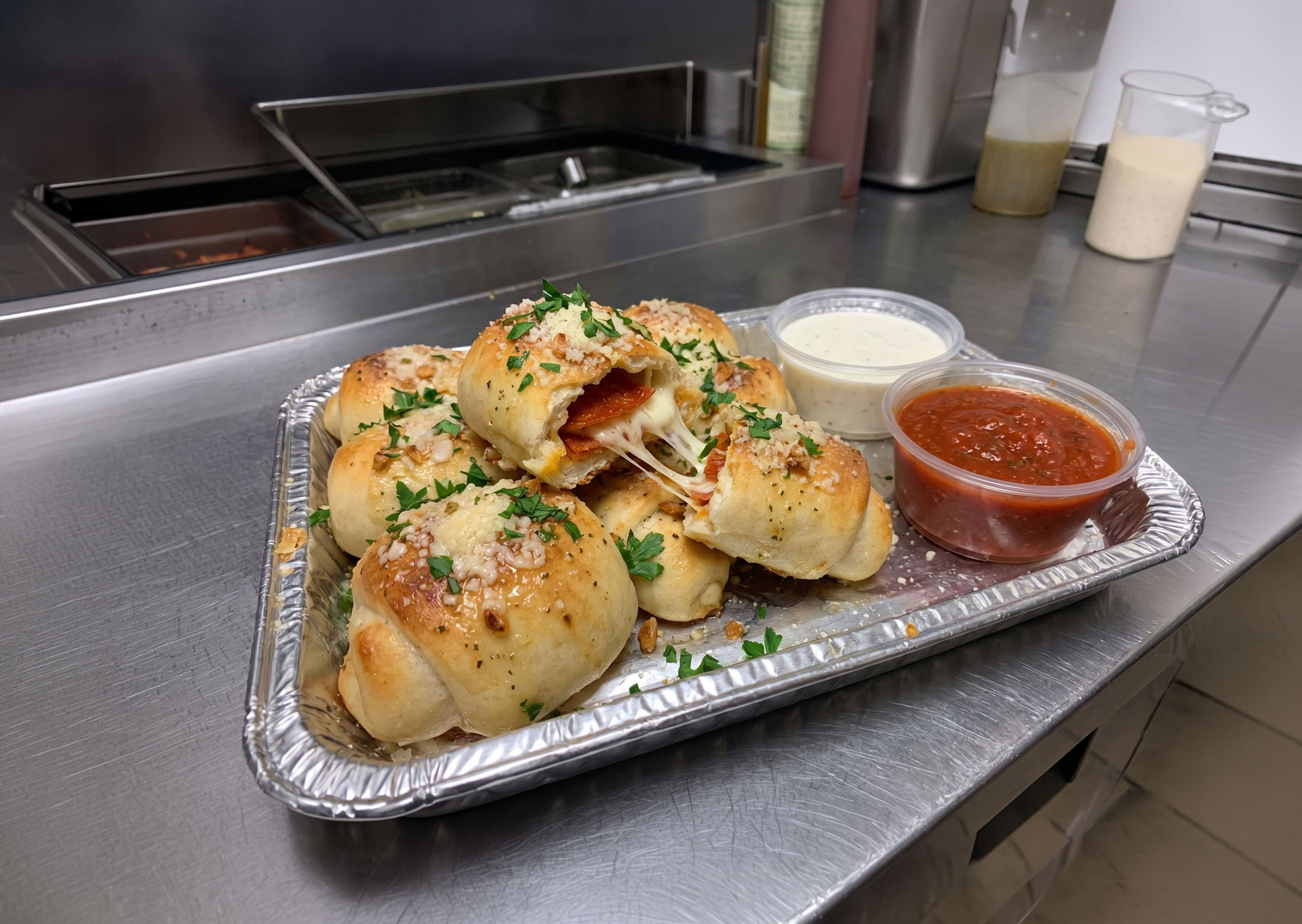 Pepperoni Rolls