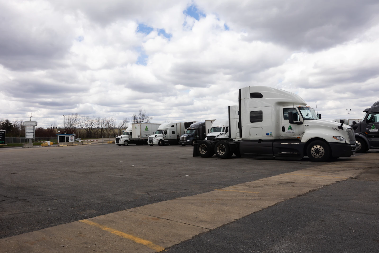 Image of a fleet in a car park