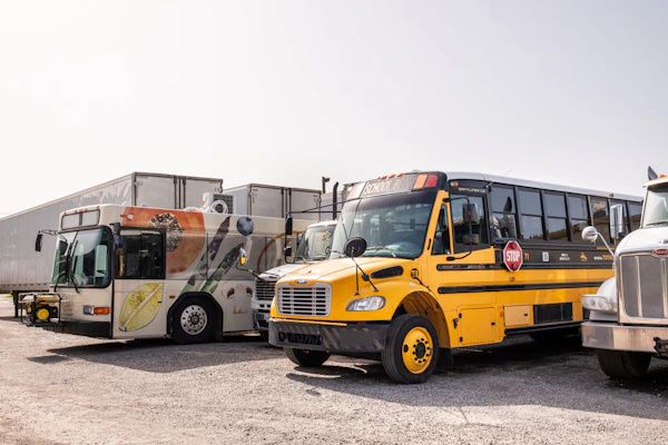 Buses in Santa Rosa, CA