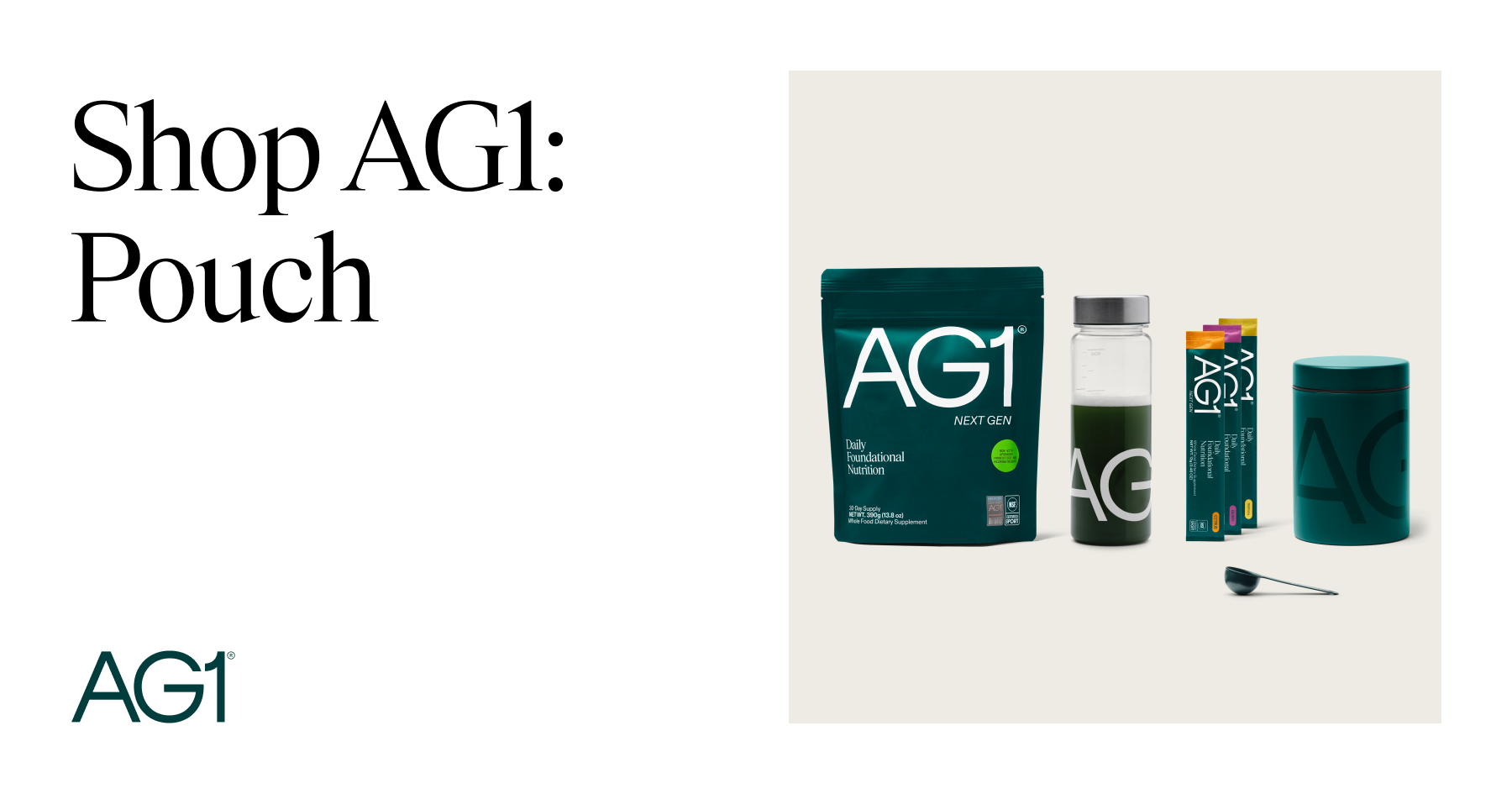 AG1 Greens Powder Supplement