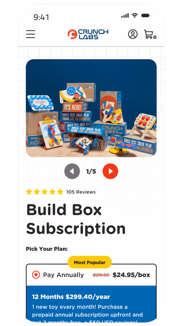 Crunchlab App Product