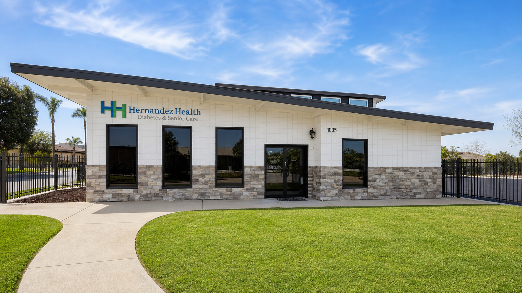 Exterior of Hernandez Health Hemet clinic