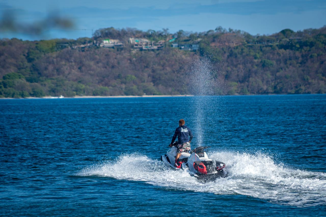 Jet ski tour on the Gulf of Papagayo