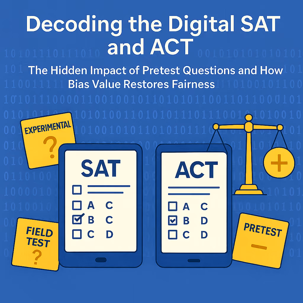 Experimental Questions in SAT and ACT
