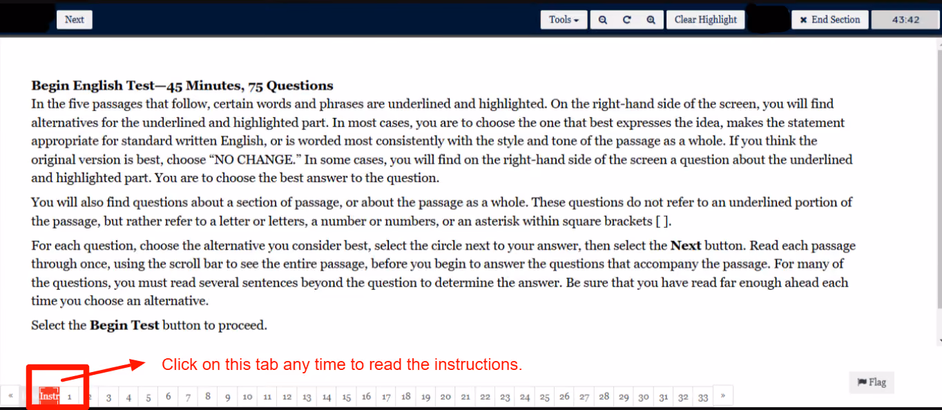 Each segment has instructions. You can return to them any time you want.