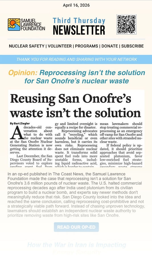 April 2026 newsletter cover