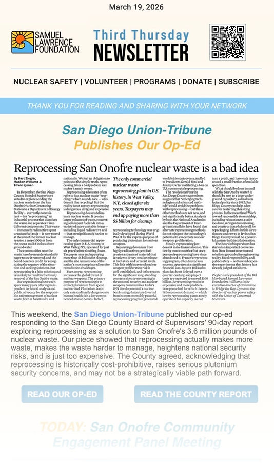 March 2026 newsletter cover