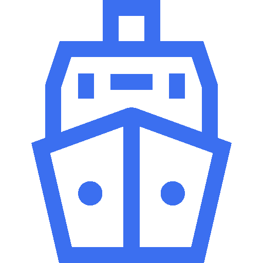 Ferry transport icon
