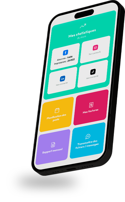 Aperçu de l'espace client mobile eCCF Normandie