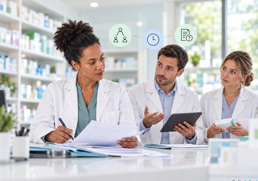 Charge mentale du titulaire de pharmacie sans digitalisation