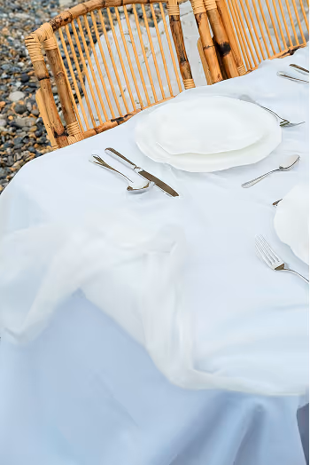 détail nappe qui s'nevole