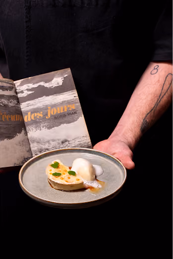 Dessert sur l'écume des jours