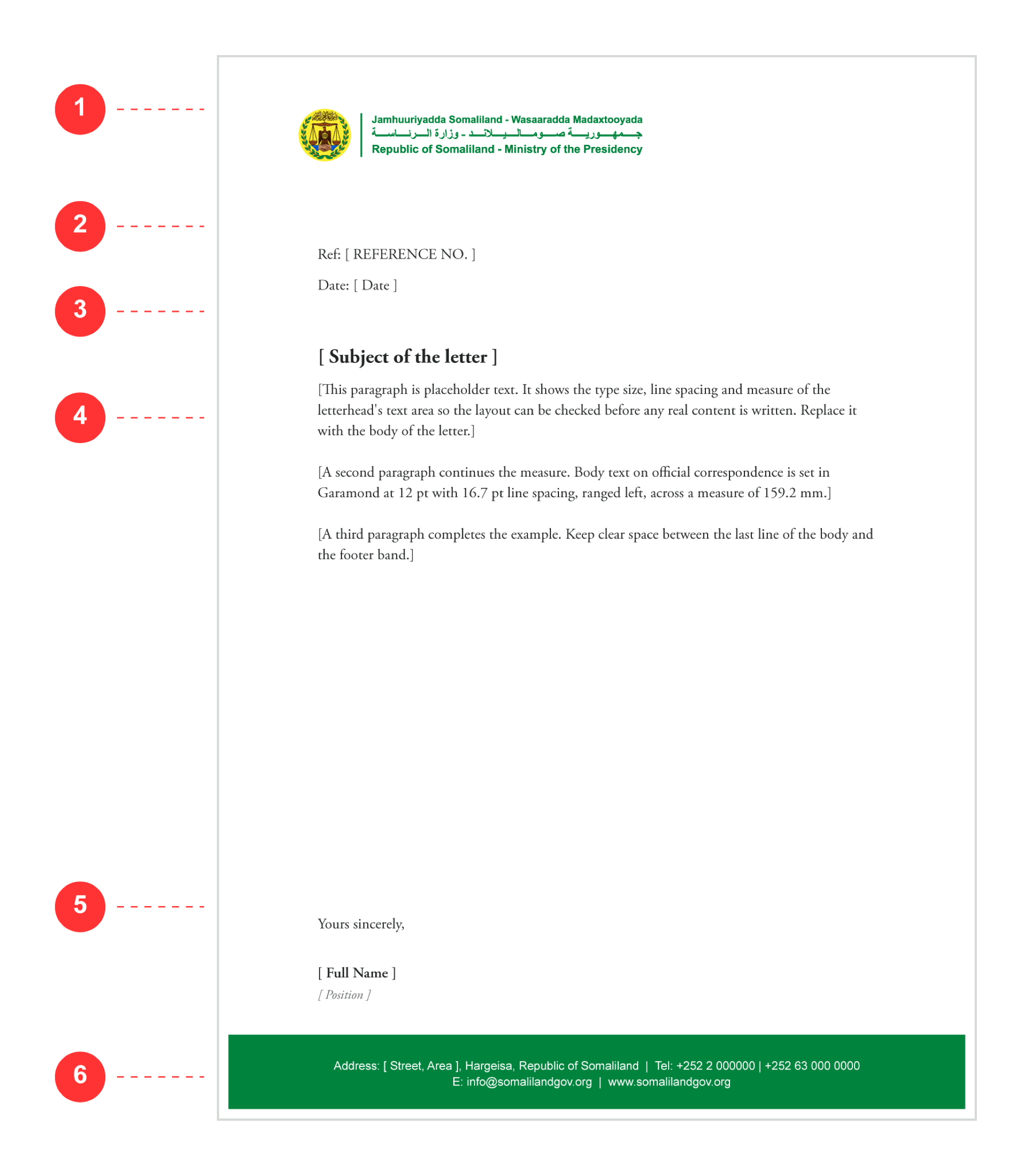Letterhead guideline page 11 - anatomy