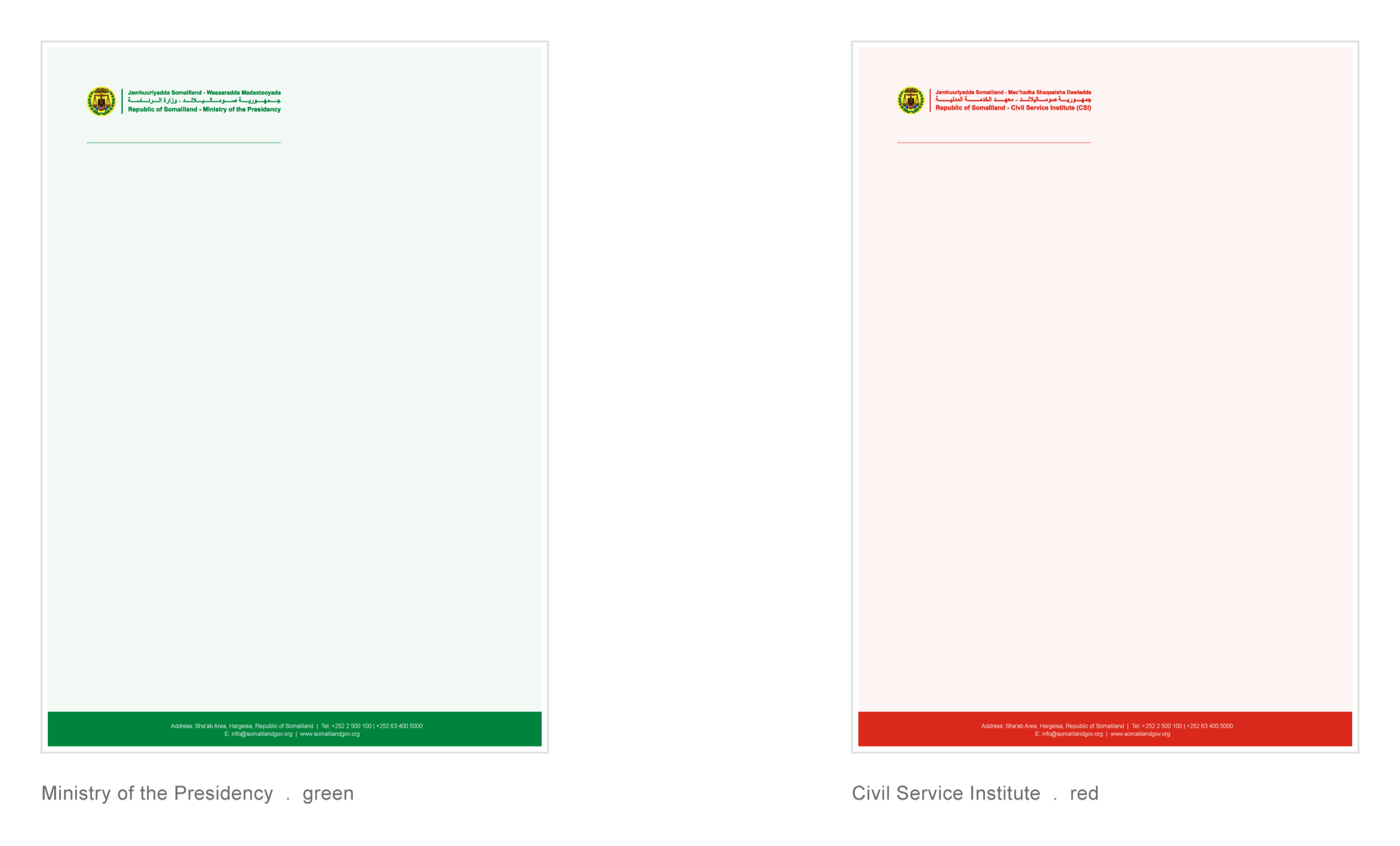 Letterhead guideline page 12 - in use
