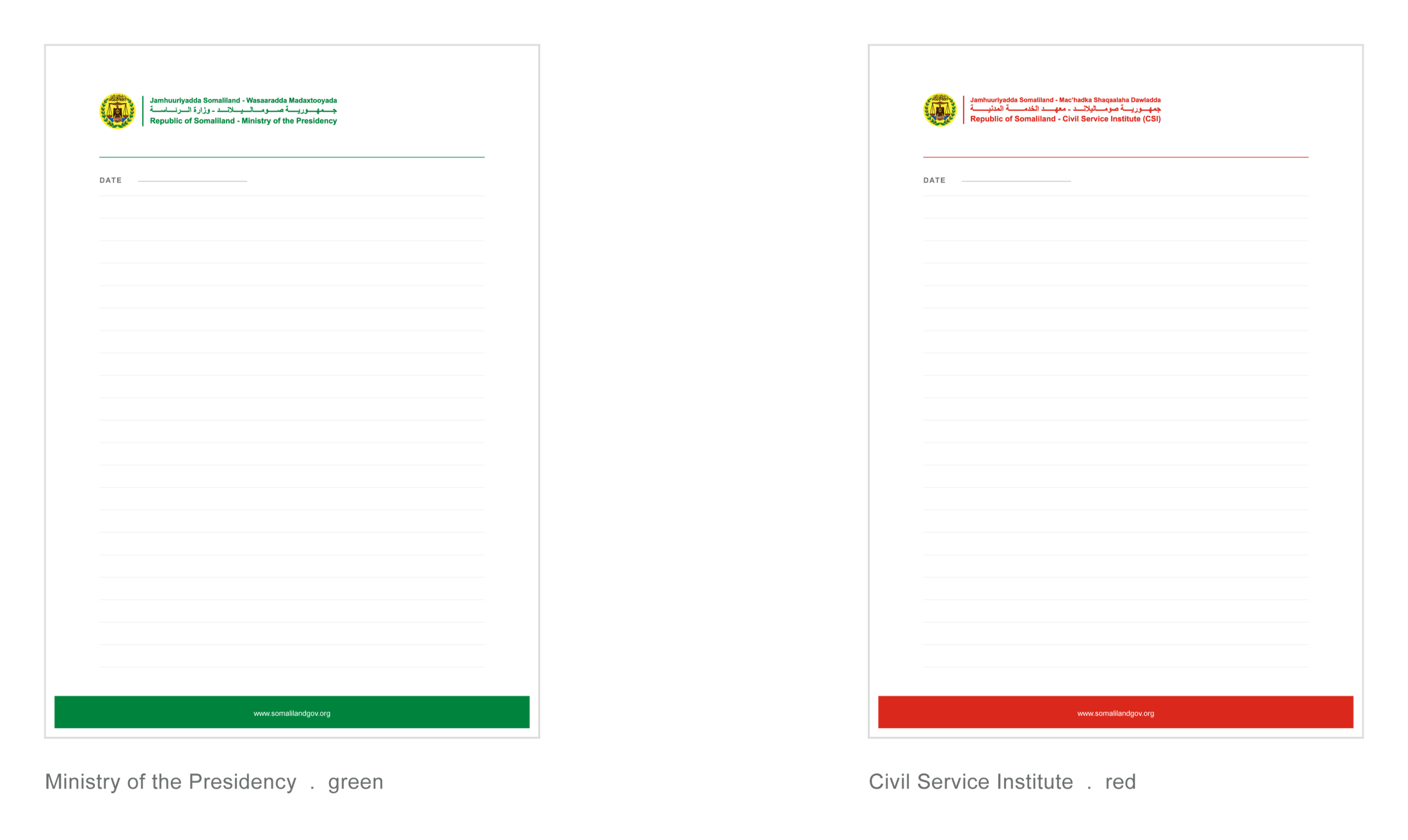 Letterhead guideline page 12 - in use