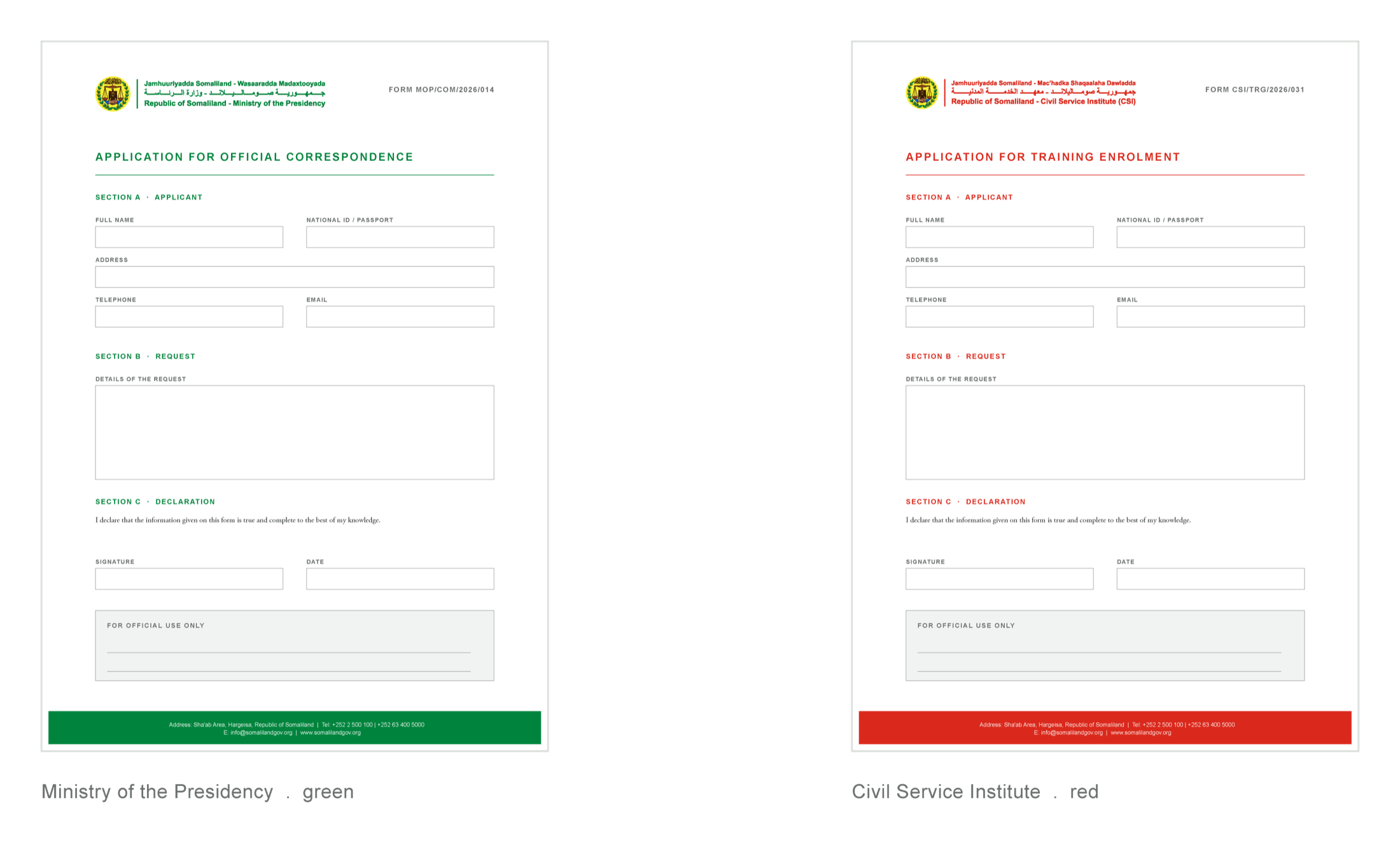Letterhead guideline page 12 - in use