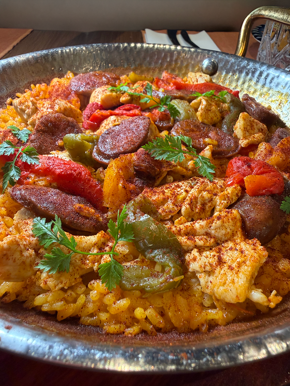 Chicken and Chorizo paella