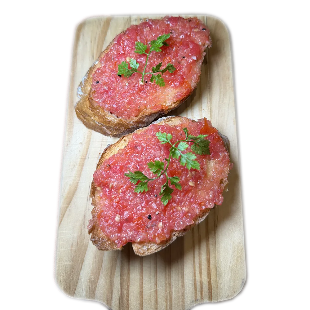 Pan con Tomate