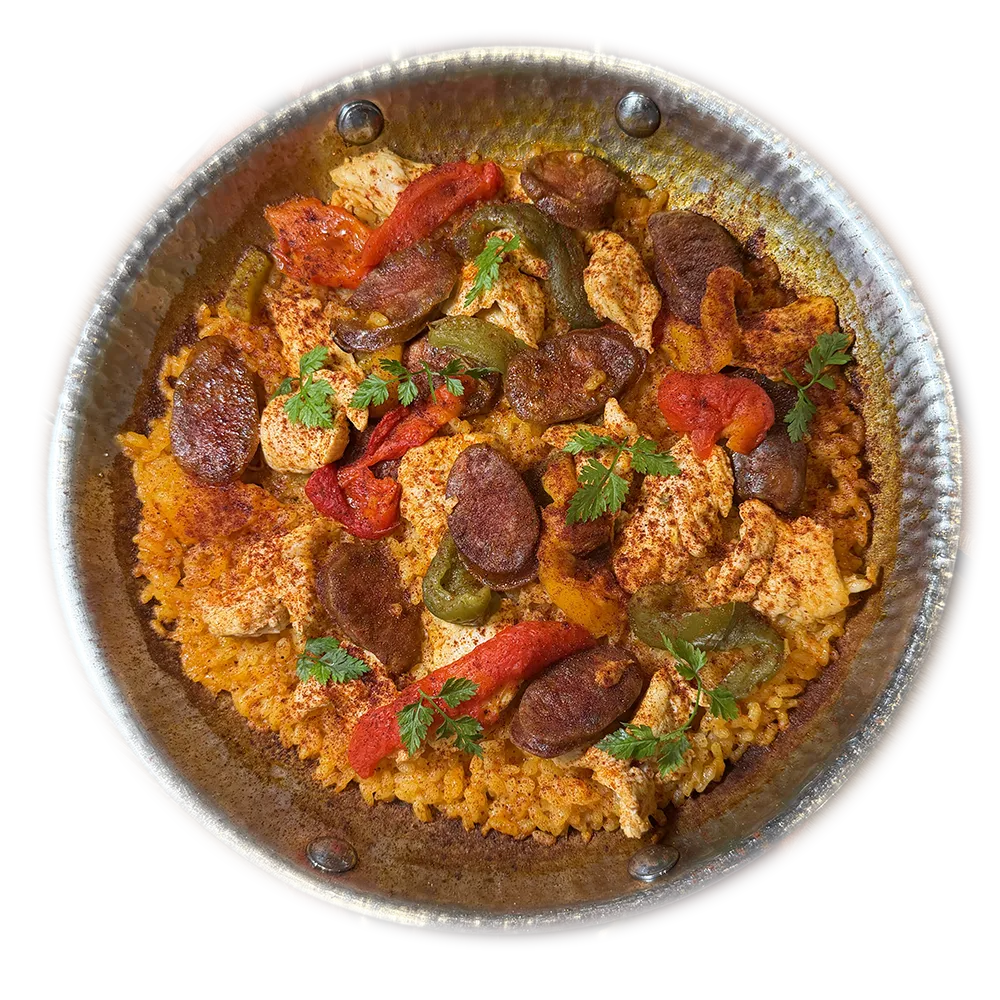 Pollo y Chorizo Paella