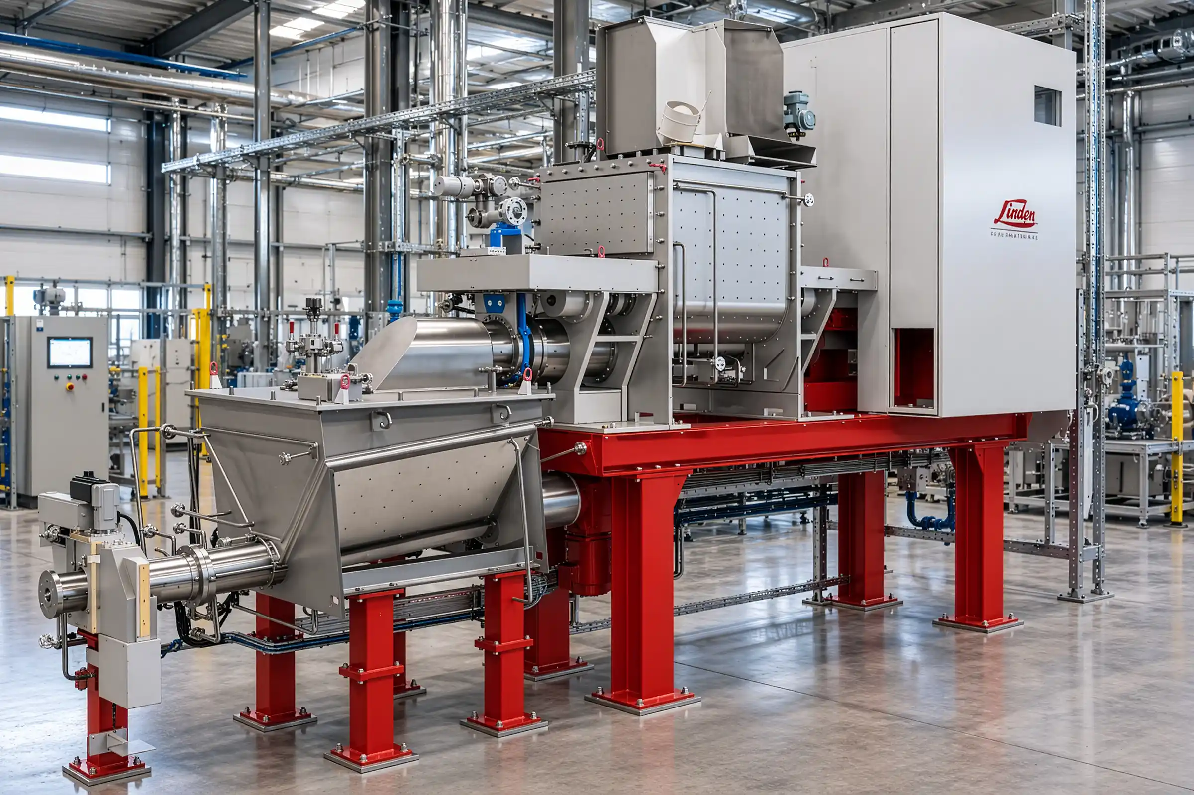 Sonderanlage von Linden in einer Produktionshalle