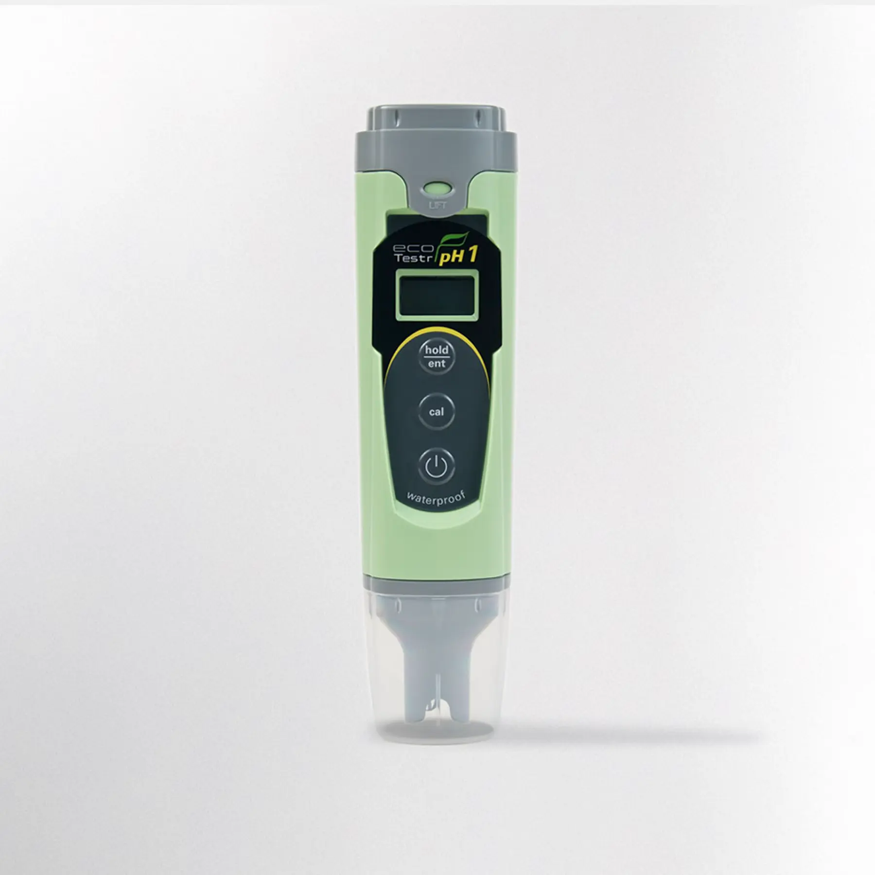 ThermoFisher: Handheld Waterproof EcoTester with front display and controls.