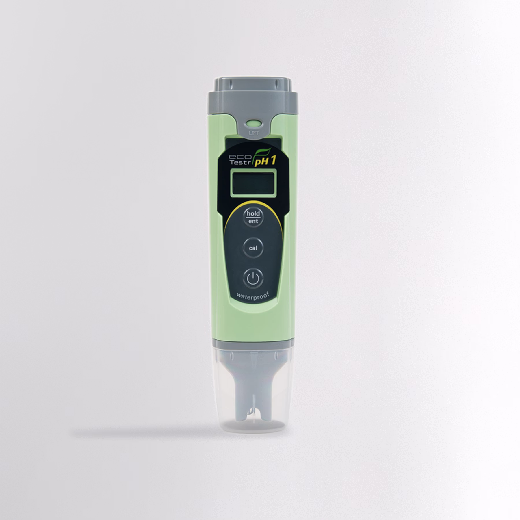 ThermoFisher: Handheld Waterproof EcoTester with front display and controls.