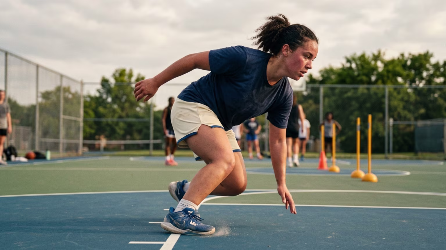 The Science of Force Absorption for Quicker Court Redirection