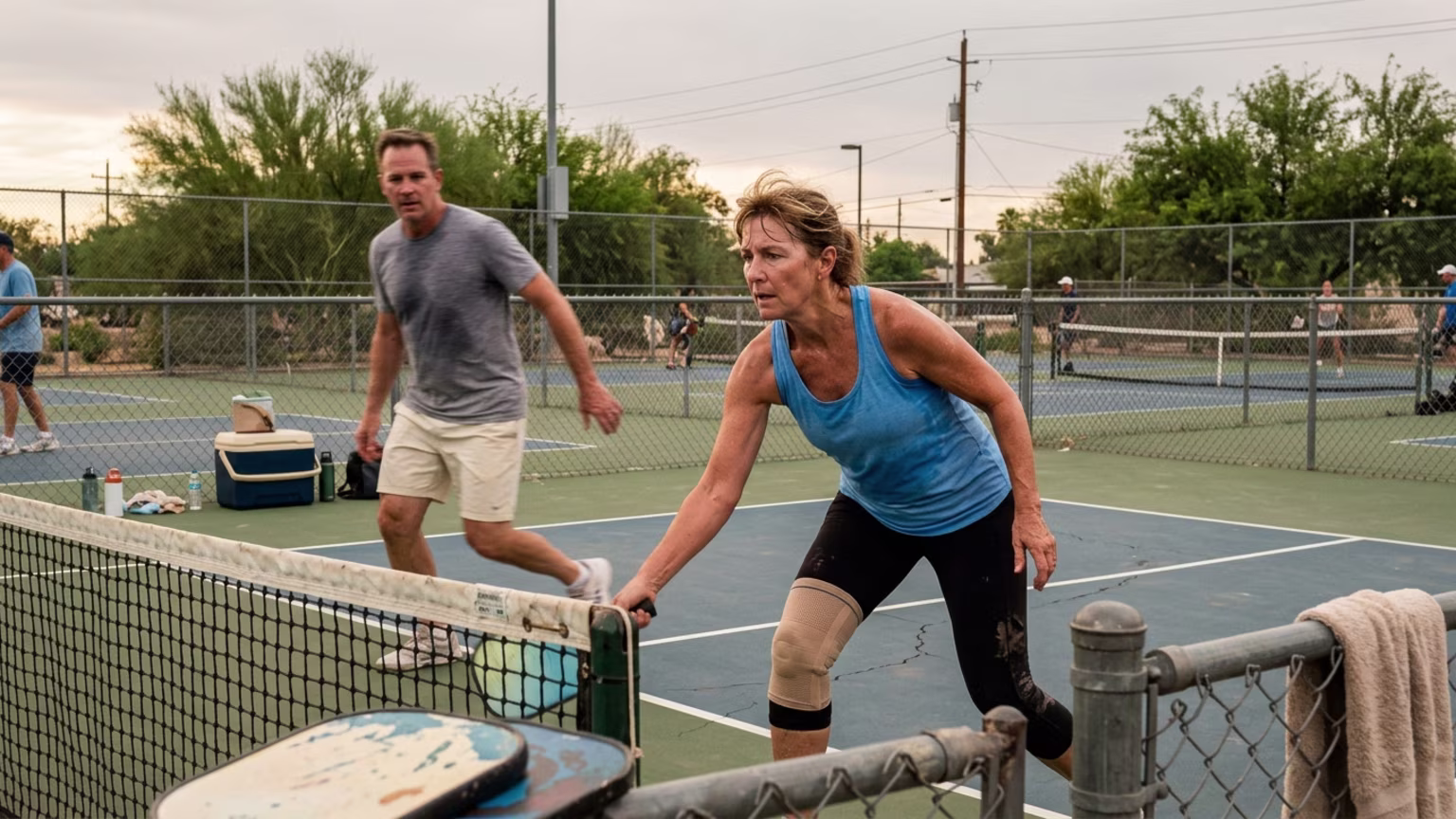 The states with the highest pickleball injury risk
