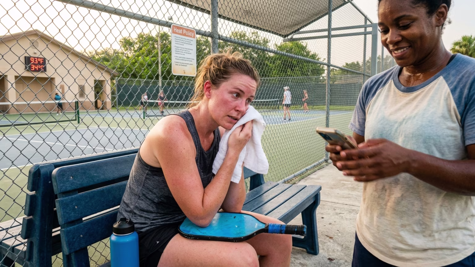 Grand Slam and Tour Heat Policies Clarify When Play Must Be Modified or Stopped