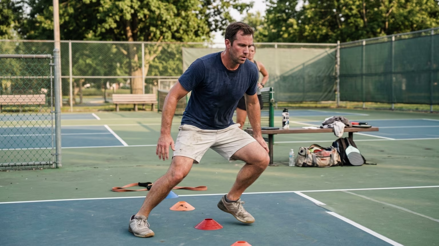 Focused Lower Body and Trunk Workouts to Protect Pickleball Players From Repeated Joint Stress