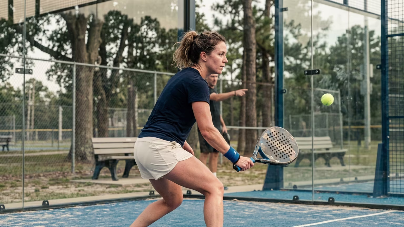 Padel Rebounds Start With Space, Not Speed