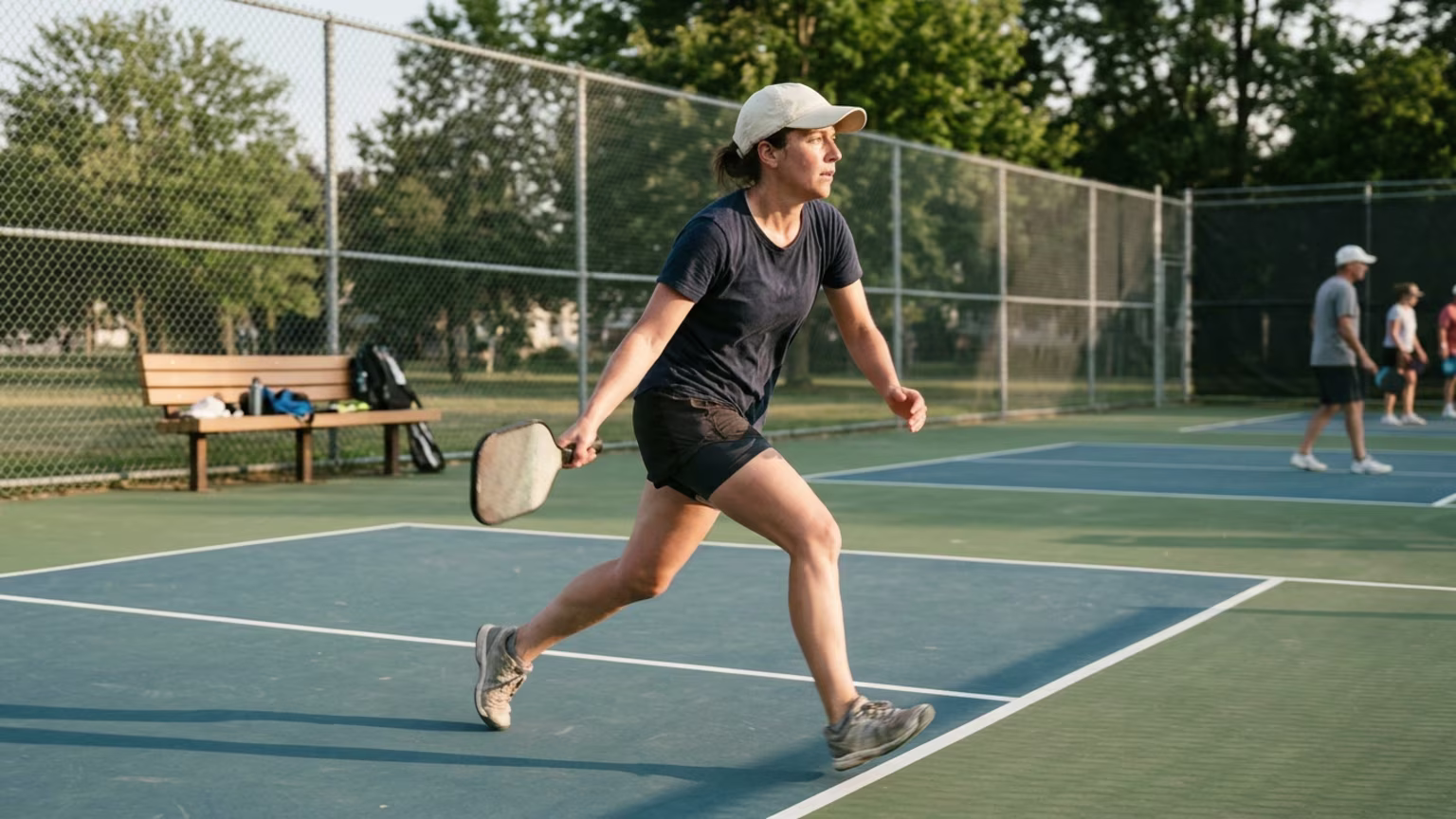 Pickleball Lunges: Practice the Reach and the Return