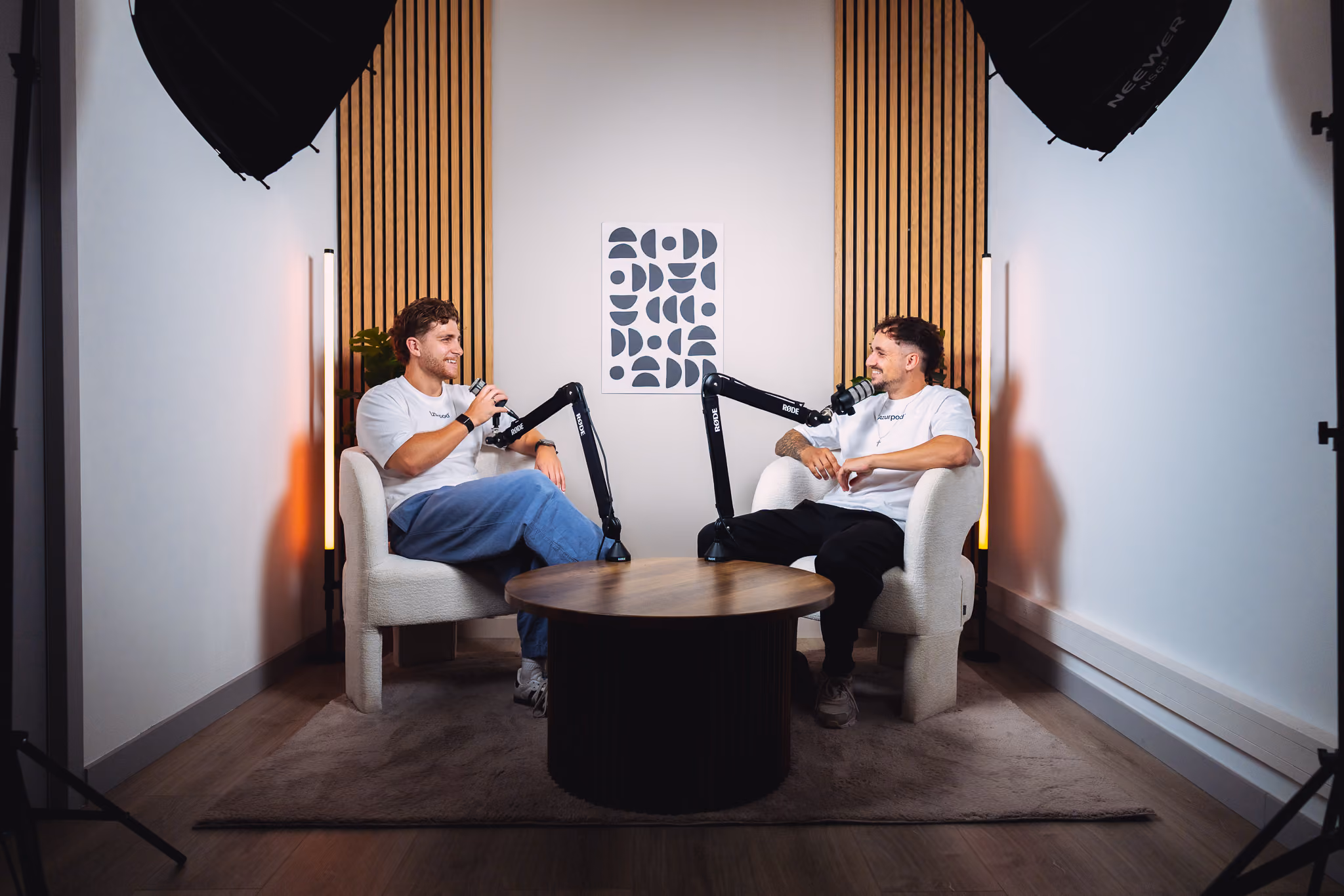 Session d'enregistrement vidéo au studio Azurpod à Toulon