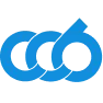 Three blue overlapping cloud icons with a small blue diamond shape on the top right cloud.