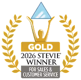 2026 Stevie winner for sales & customer service