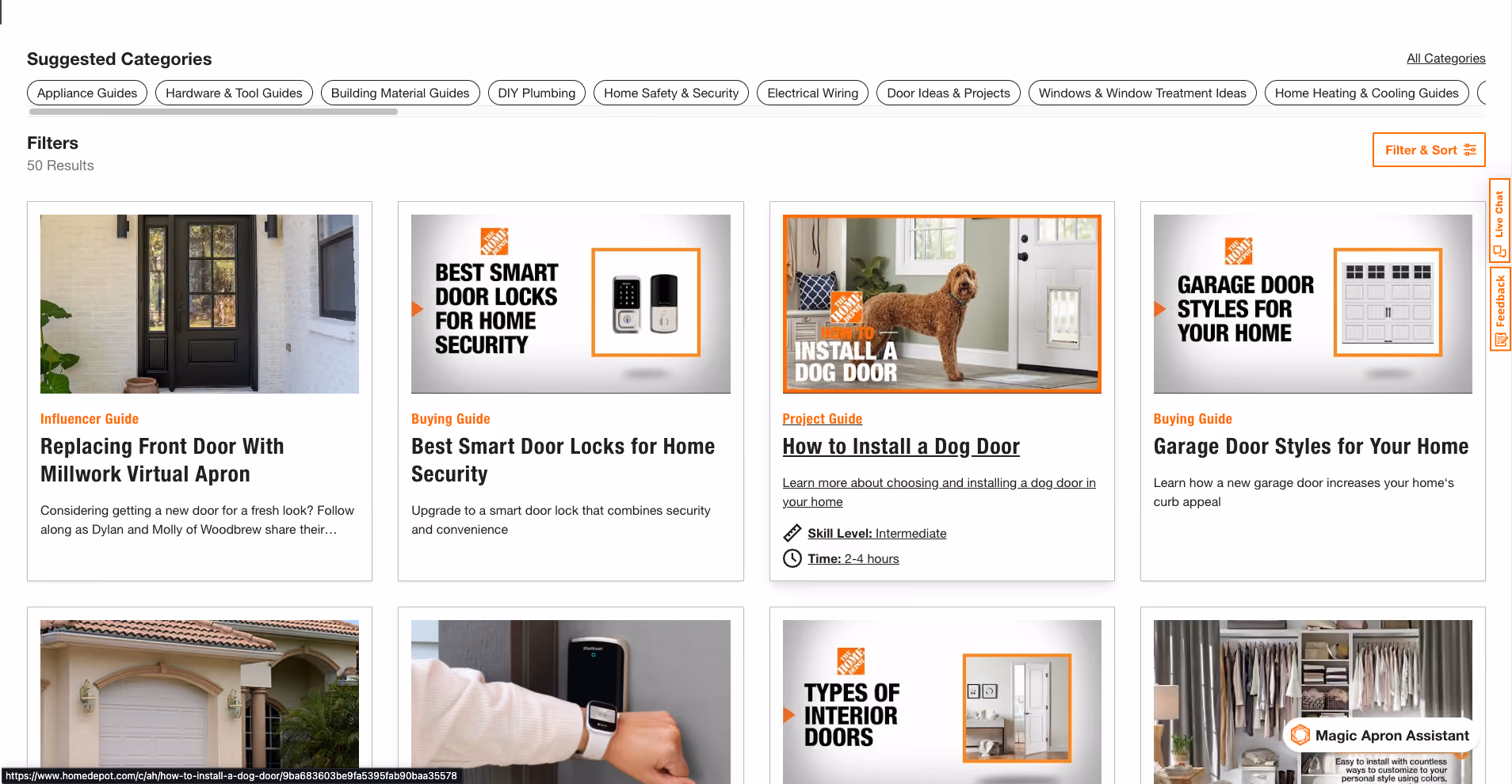 Home Depot Customer Self-Service Example