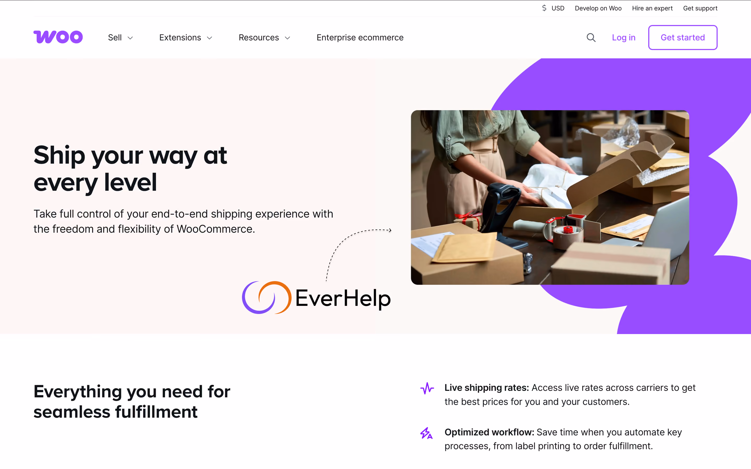 Woo & EverHelp integration