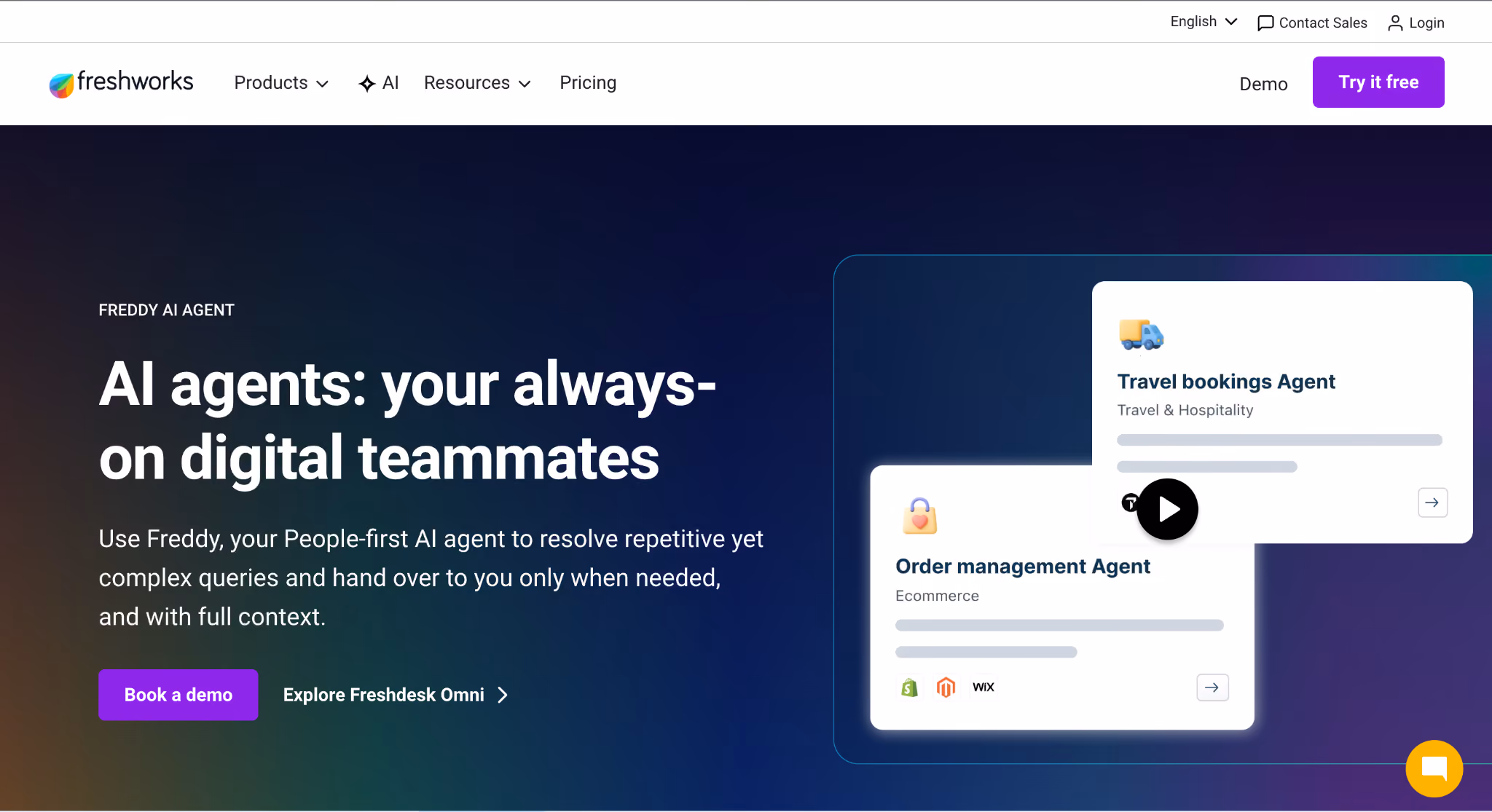Freshdesk Freddy AI
