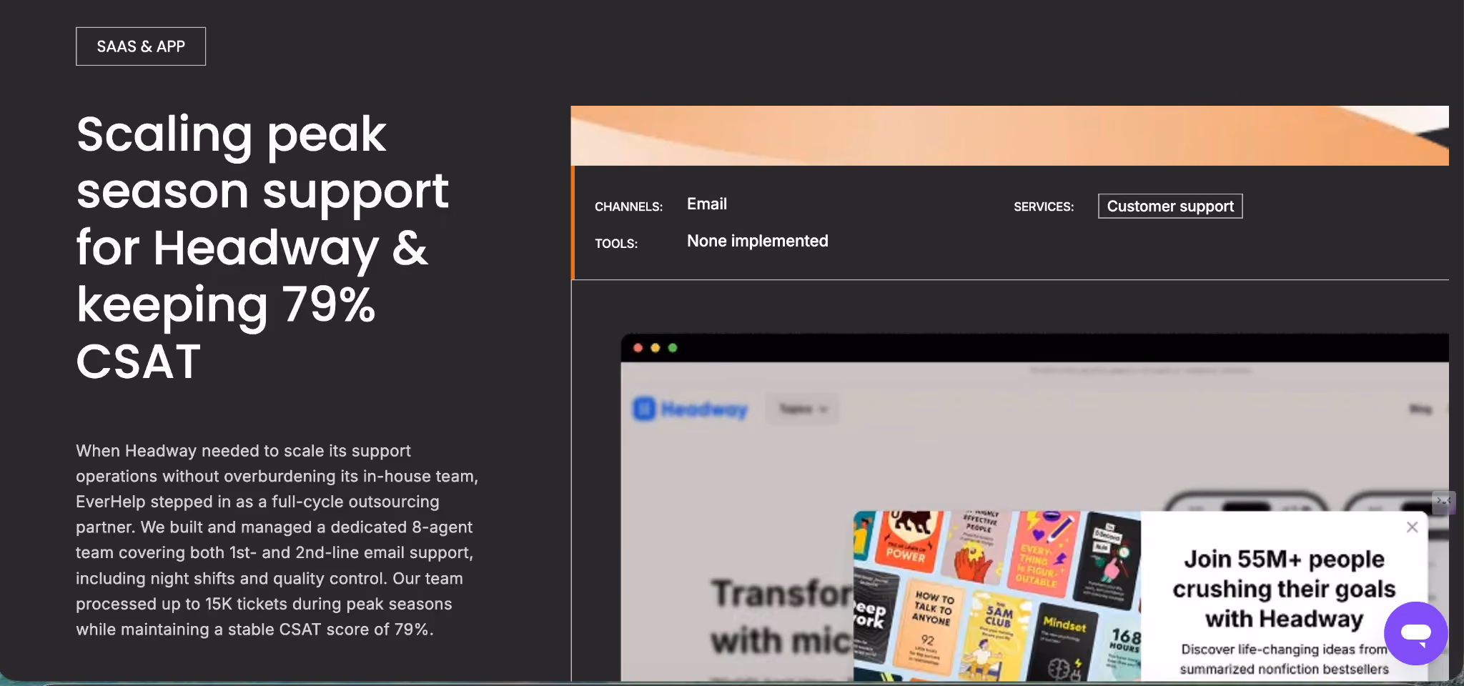 headway case study