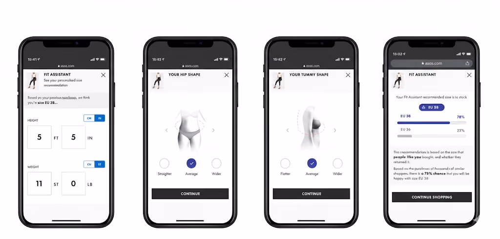 Customer experience eCommerce case study ASOS
