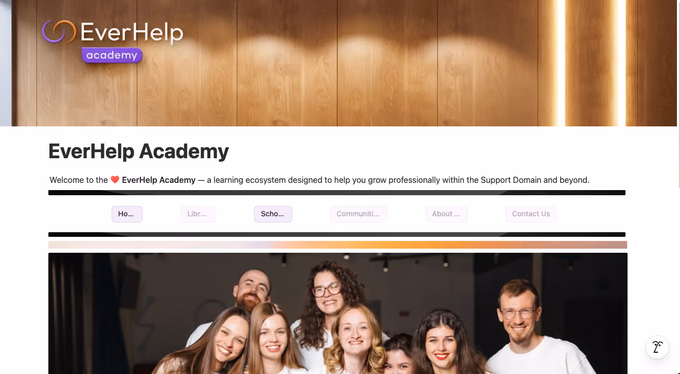 EverHelp: Academy for Support Teams