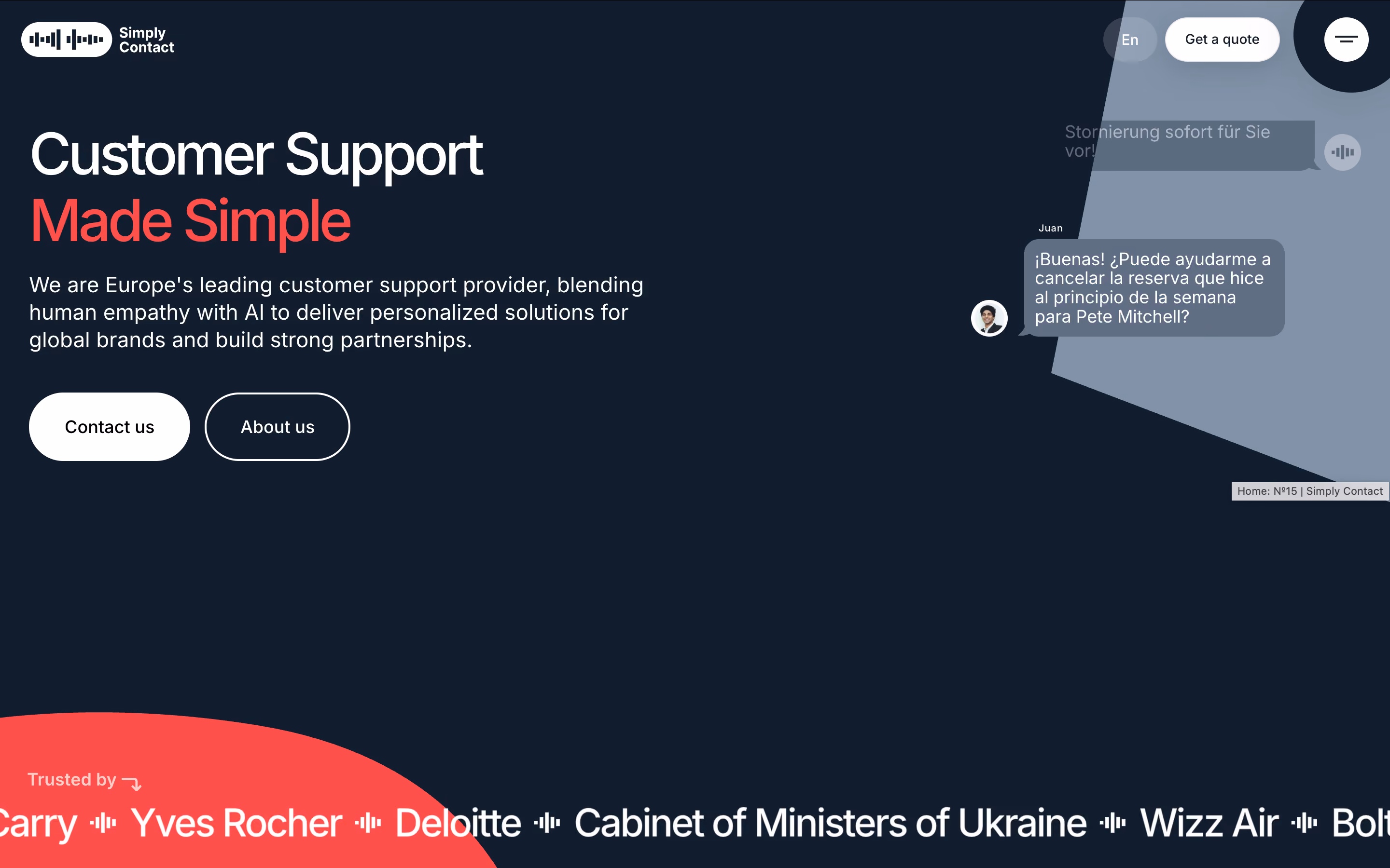 Simply Contact customer support outsourcing