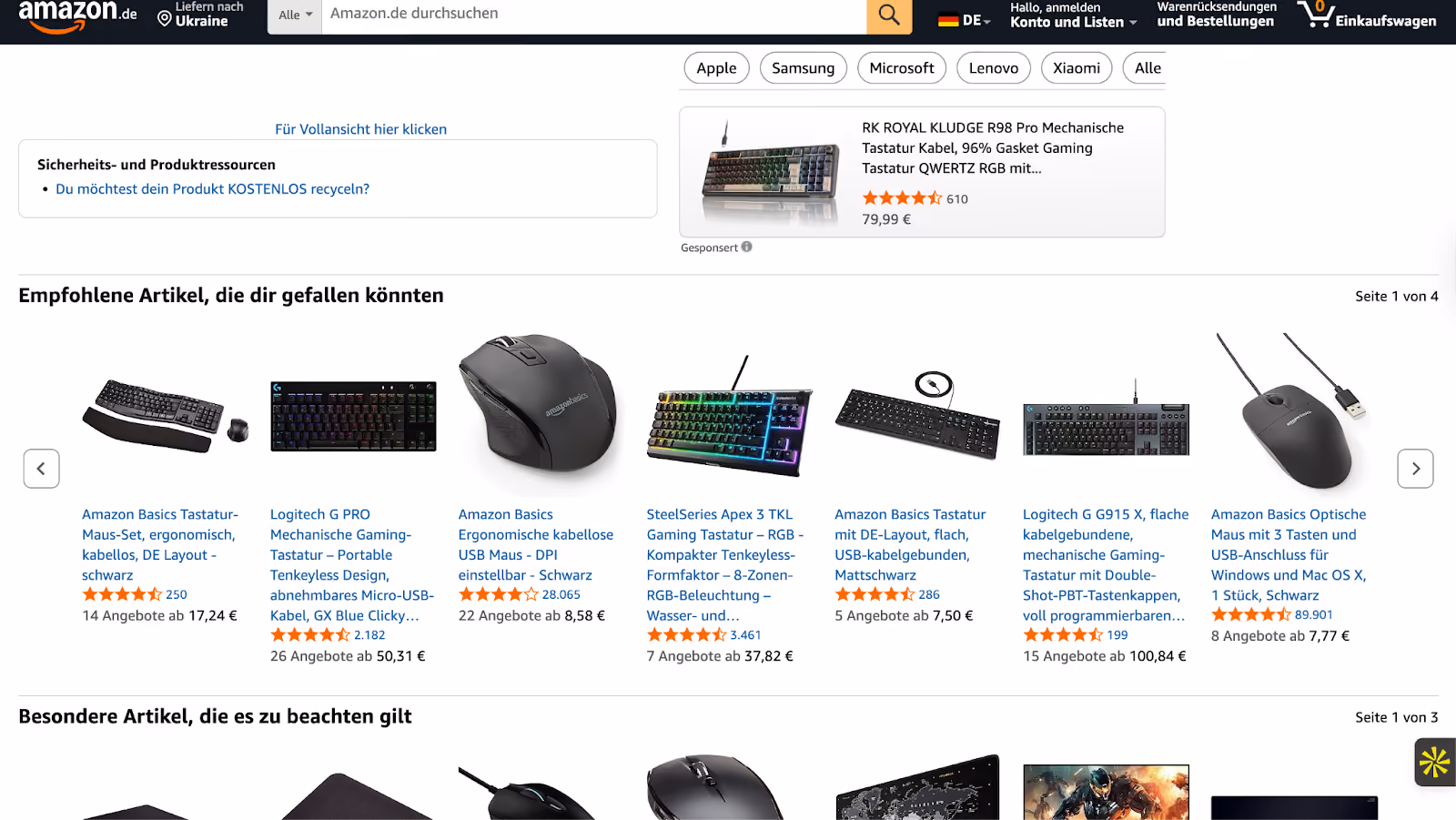 Amazon: Smarte Produktempfehlungen und Personalisierte E-Commerce Lösungen