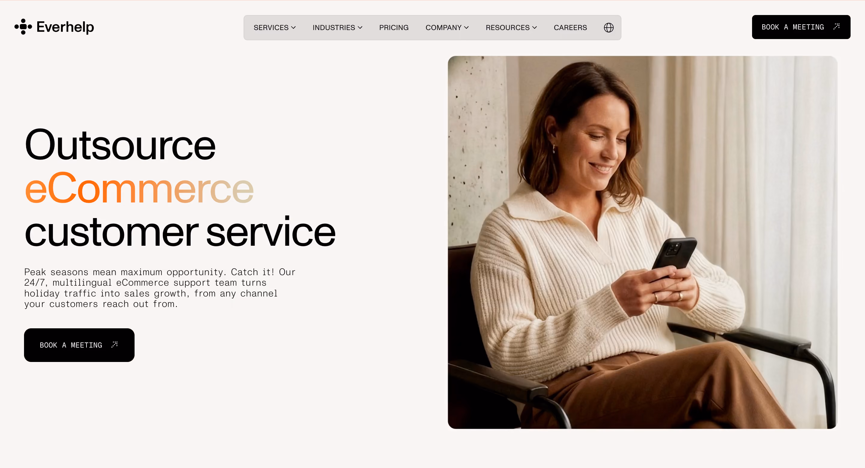 Everhelp eCommerce support outsourcing